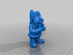 Zwerge - happy Kunst 3d-drucken fantasy Skulptur Spielzeug 3d print model - Mito3D