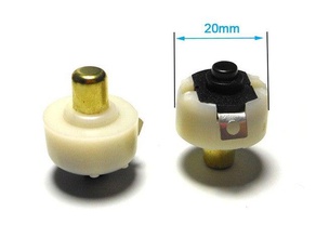 flashlight push button switch holder parts light 3d print model - Mito3D