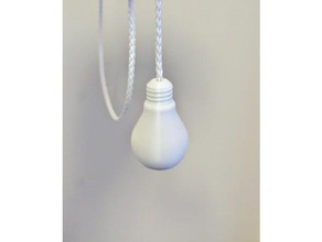 lightbulb light pull household 3d print model - Mito3D