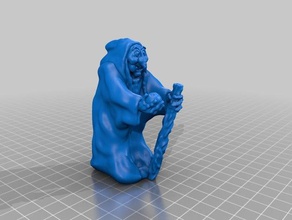 dwarfs - evil queen witch sculptures toys 3d print model - Mito3D