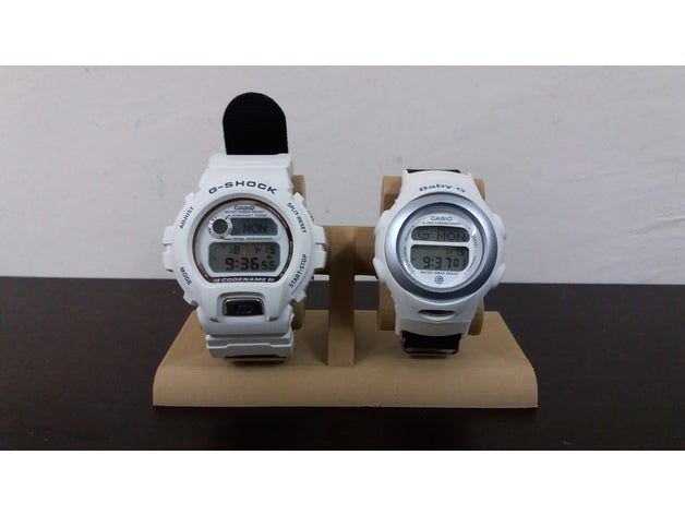 couple watch stand accessories 3D print model - Mito3D