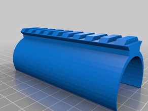 rail weaver ballon d'airsoft de cricket 3d print model - Mito3D