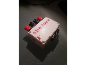 41hz amp6 amplifier case heatsink audio 3d print model - Mito3D