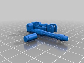 transformers rifle toy & game accessories 3d print model - Mito3D