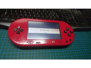 gamepi diy console emulation game gameboy handheld nes nintendo portable raspberry pi retro retropie snes video 3d print model - Mito3D