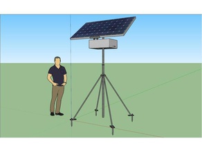 solar station stand models diy energy green energy renewable energy solar solar panel stand