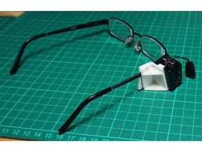 sq-9 camera di occhiali clip + standard ricambio gadget 3d print model - Mito3D