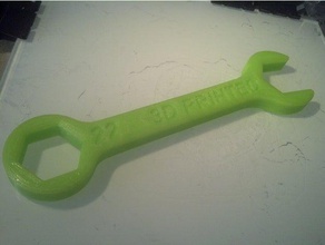 22mm wrench hand tools 3d print model - Mito3D