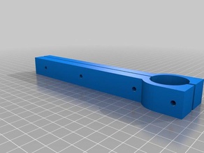 soporte placa portabicicletas A impressão 3d 3d print model - Mito3D
