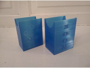 boîte à cartes mtg jouets & accessoires de jeux zone la carte magie cueillette 3d print model - Mito3D