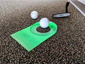 putting practice cup sport & outdoors golf 3d print model - Mito3D