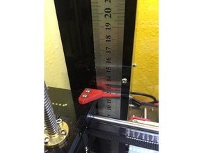 indicador de altura eje z Impresora 3d accesorios anet a6 actualización 3d print model - Mito3D