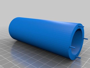 rocket body section 3d printing 3d print model - Mito3D