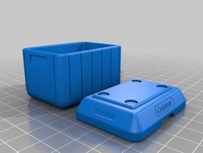 1 10 escala cooler - coleman r c veículos 3d print model - Mito3D