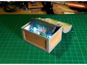 zelda chest lights sound video games arduino attiny attiny85 legend 3d print model - Mito3D