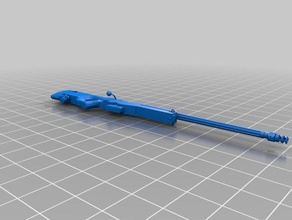 pubg gea fusil de sniper jeux 3d print model - Mito3D