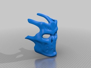 jason x masque de voorhees L'impression 3d 3d print model - Mito3D