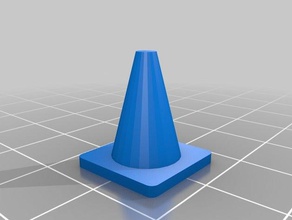 traffic cone 1 35 models 135 scale 3d print model - Mito3D