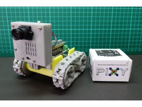 smars modulaire robot + pixy cmucam5 la robotique 3d print model - Mito3D