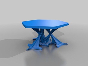 s-Tabelle Modell-Möbel Tabelle 3d print model - Mito3D