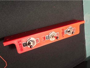 interruptor do lado bar Impressora 3d de peças 2020 extrusão alumínio cr-10 cr-10s cr10 a diodo emissor alimentação montagem rasperry pi mudar 3d print model - Mito3D
