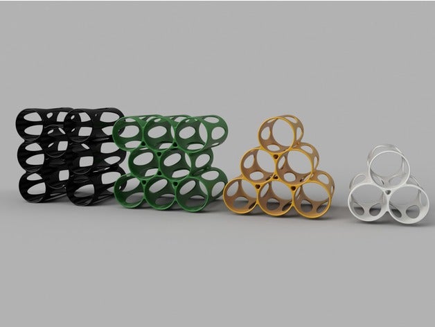 minimalista vino rack arredamento bottiglia cr-10 supporto del 3D print model - Mito3D