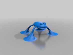 la grenouille animaux 3d print model - Mito3D
