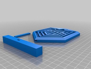 due process logo stand 3d printing 3d print model - Mito3D