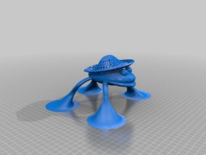 Meksika kurbağası hayvanlar 3d print model - Mito3D