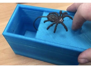 spider scare box toys & games box onshape prank scare spider