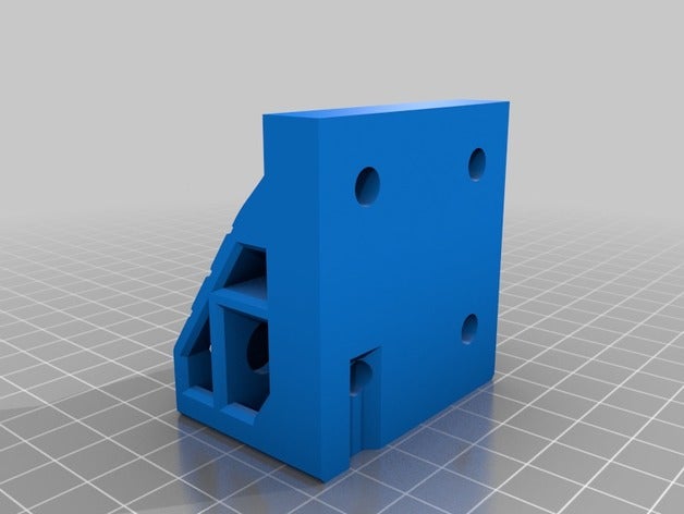 ultimaker original dual extruder aufnahmewinkel 3d printer accessories 3D print model - Mito3D