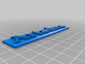 ariadna sinais e logotipos 3d print model - Mito3D