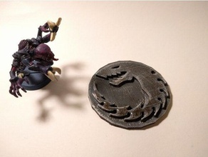 genestealer cult icon spiky toy & game accessories warhammer 40k 3d print model - Mito3D