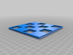 chess board boardgame 3d print model - Mito3D