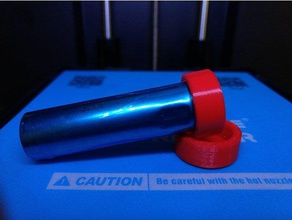 18650 batería tapa de la hobby cap caso litio-ion 3d print model - Mito3D