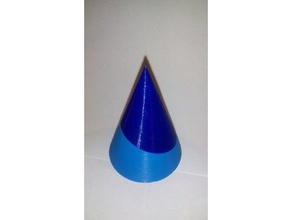 cross section cone math 3d print model - Mito3D