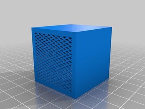 miniature speaker cabinet music enclosure 3d print model - Mito3D