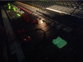 soundcraft fader cap l'audio bouton la pac bureau de l'ingénieur mélange table mixage série 4 son studio 3d print model - Mito3D