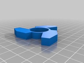 fidget ruleta 1 La impresión en 3d fresco spinner nuevo 3d print model - Mito3D