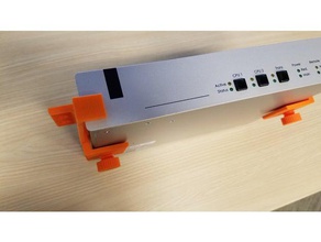 unter der Schreibtisch-Halterung office Halterung kvm dem Schreibtisch 3d print model - Mito3D