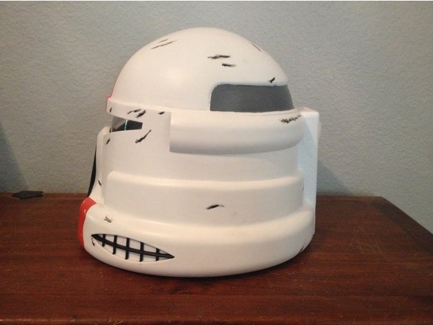star wars clone airborne trooper helmet 3d printing 3D print model - Mito3D