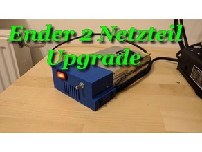 ender 2 psu cover 3d-Drucker Teile box creality Netzteil upgrade 3d print model - Mito3D