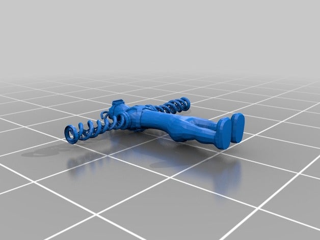 helix Arme 3D print model - Mito3D