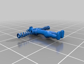 helix arms 3d print model - Mito3D