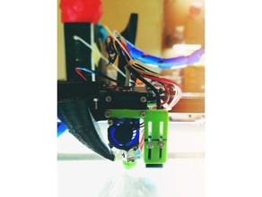 flsun Schiebe-Induktion-sensor montieren 3d-Drucker Teile 3d print model - Mito3D