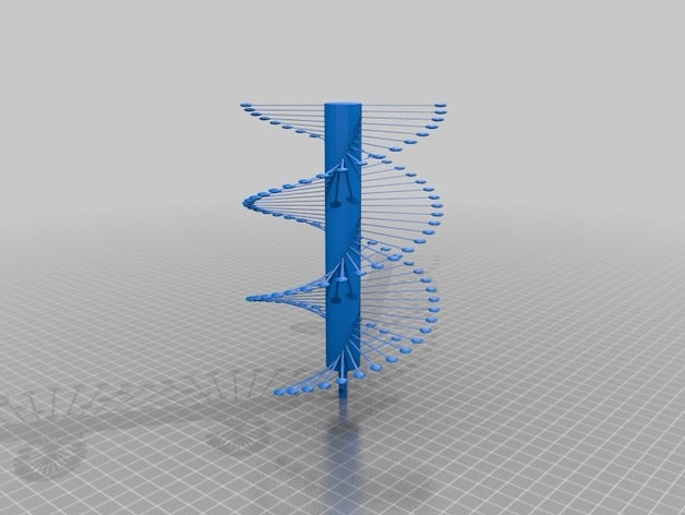 cadena adn 2 parte 3d baskı 3D print model - Mito3D