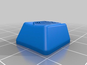 süreç keycap 3d baskı 3d print model - Mito3D