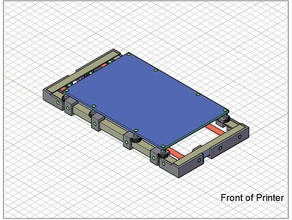 monoprice sélectionnez mini lit expansion 150mmx230mm L'imprimante 3d de pièces mods imprimer 3d print model - Mito3D