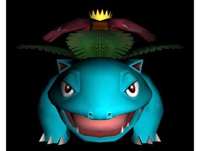 venusaur-pokemon http roestudioscoen el reino unido modelos 3d print model - Mito3D