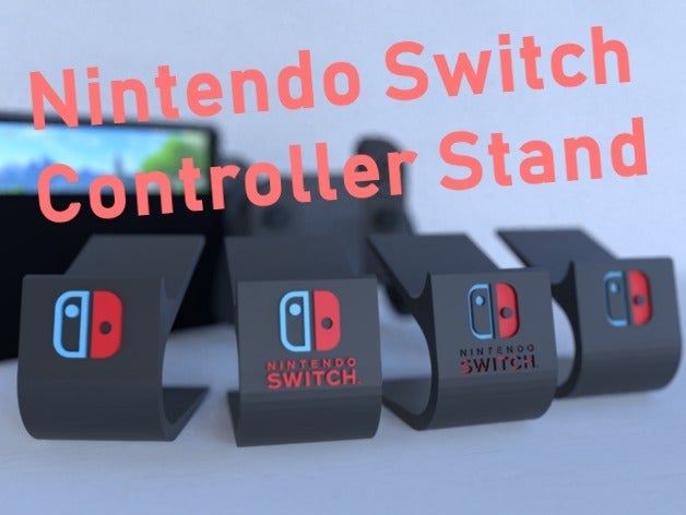 nintendo-switch-controller stehen tools controller nintendo joycon wechseln switch-dock nintendo-Schalter stand - Schalter 3D print model - Mito3D